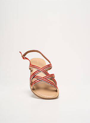 Sandales/nu pieds fermeture boucle(s) bout ouvert orange GEORGIA ROSE femme