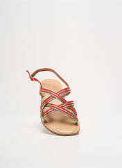 Sandales/Nu pieds orange GEORGIA ROSE pour femme seconde vue