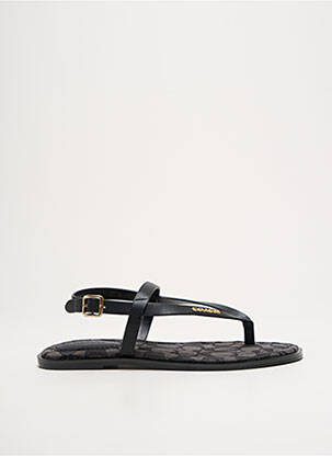 Sandales/nu pieds fermeture boucle(s) bout ouvert noir COACH femme