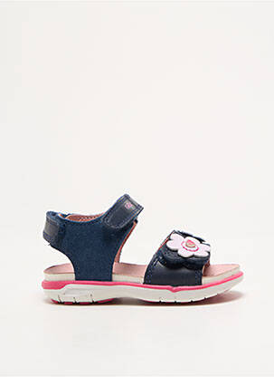 Sandales/nu pieds fermeture boucle(s) bout ouvert bleu GEOX fille