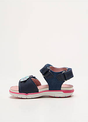 Sandales/nu pieds fermeture boucle(s) bout ouvert bleu GEOX fille