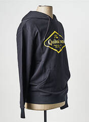 Sweat-shirt à capuche noir QUIKSILVER pour homme seconde vue