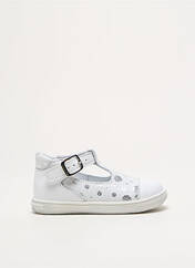 Sandales/Nu pieds blanc BOPY pour fille seconde vue