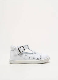 Sandales/nu pieds bout rond bout rond blanc BOPY fille