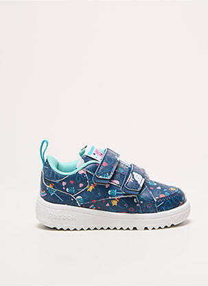 Baskets bout rond bout rond bleu REEBOK enfant
