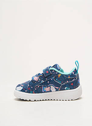 Baskets bout rond bout rond bleu REEBOK enfant