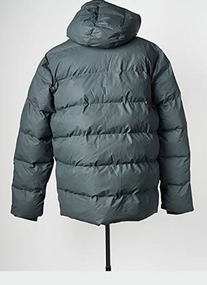 Doudoune col col montant gris RAINS homme