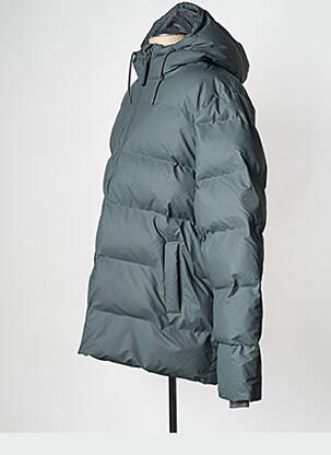 Doudoune col col montant gris RAINS homme