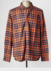 Chemise manches longues marron TIMBERLAND pour homme seconde vue