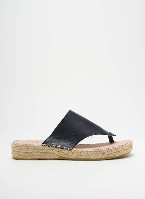 Mules/Sabots noir LA MAISON DE L'ESPADRILLE pour femme