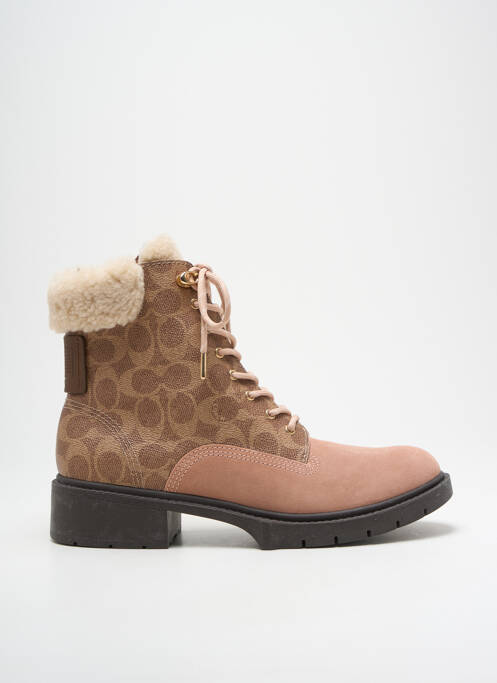 Bottines/Boots marron COACH pour femme