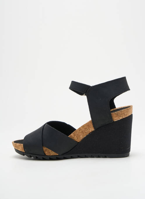 Sandales/Nu pieds noir CLARKS pour femme