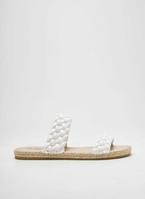 Sandales/Nu pieds blanc LA MAISON DE L'ESPADRILLE pour femme