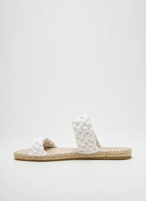 Sandales/Nu pieds blanc LA MAISON DE L'ESPADRILLE pour femme