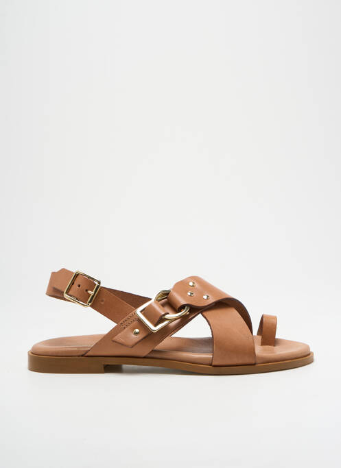 Sandales/Nu pieds marron GEORGIA ROSE pour femme