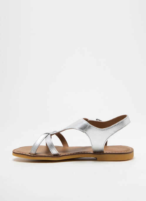Sandales/Nu pieds argent ADOLIE pour fille