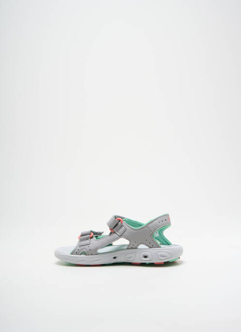 Sandales/Nu pieds gris COLUMBIA pour fille