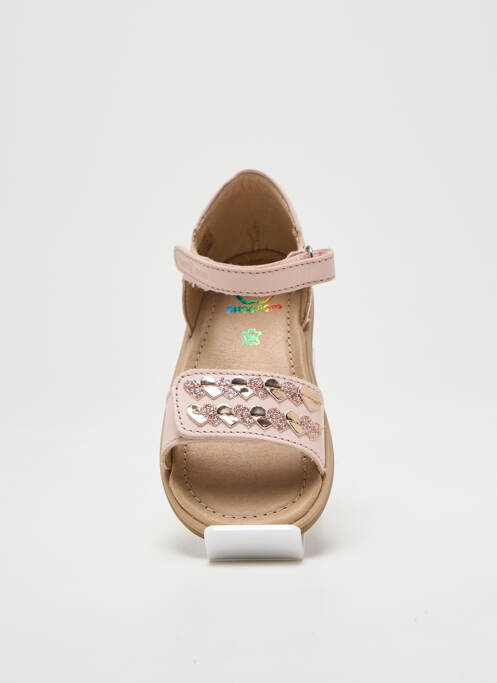 Sandales/Nu pieds rose SHOO POM pour fille