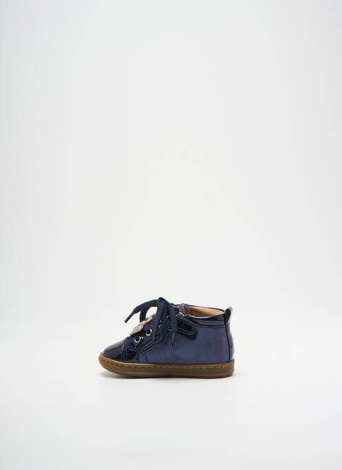 Bottillons bleu SHOO POM pour fille