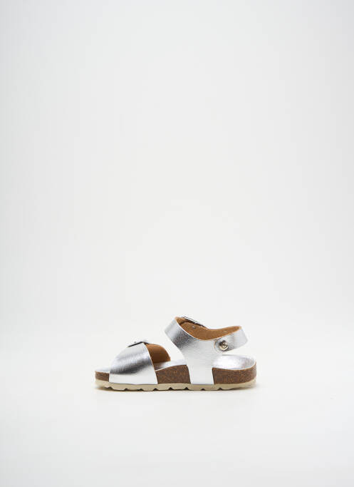 Sandales/Nu pieds argent CONGUITOS pour fille