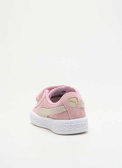 Baskets rose PUMA fille