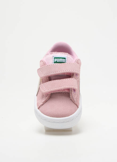 Baskets rose PUMA fille