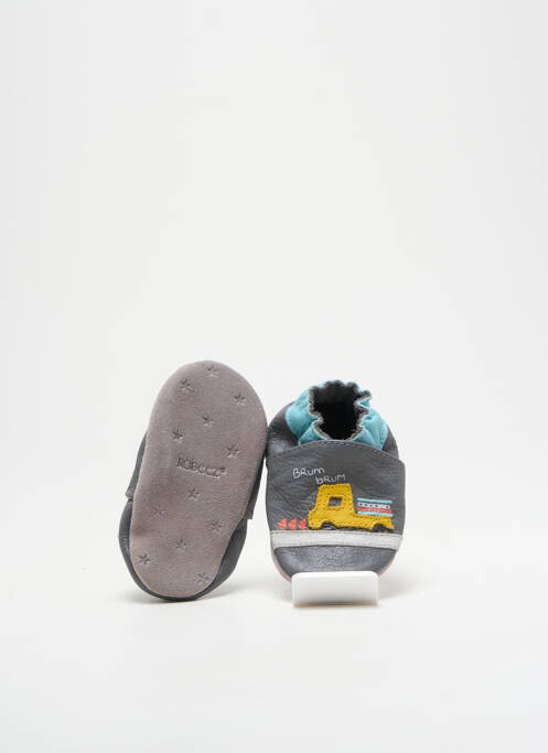 Chaussons/Pantoufles gris ROBEEZ pour garçon