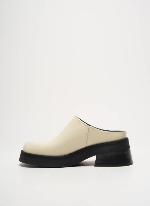 Mules/Sabots beige MIISTA pour femme