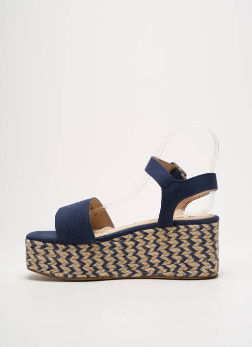 Sandales/Nu pieds bleu MTNG pour femme