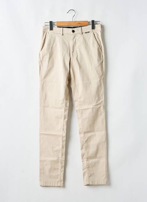Pantalon slim beige CALVIN KLEIN pour homme