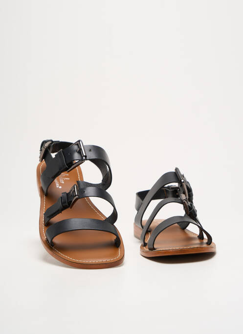 Sandales/Nu pieds noir L'ATELIER TROPÉZIEN pour femme