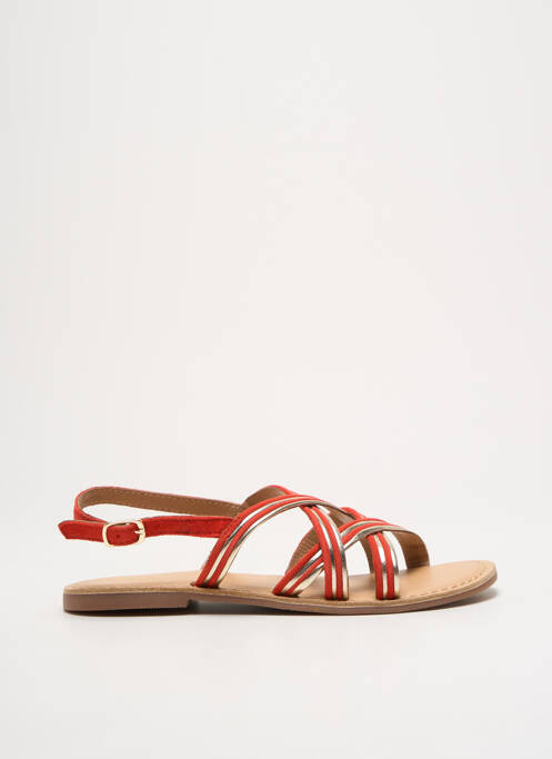 Sandales/Nu pieds orange GEORGIA ROSE pour femme