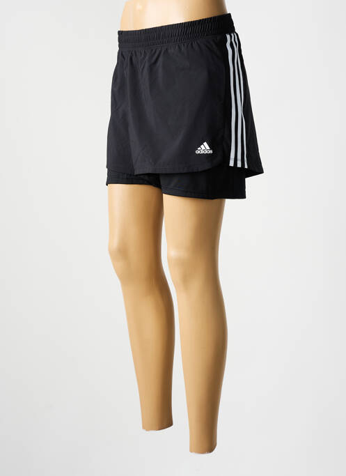 Short noir ADIDAS pour femme