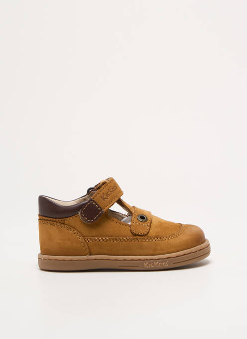 Bottillons marron KICKERS pour garçon