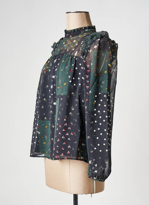 Top noir I.CODE (By IKKS) pour femme