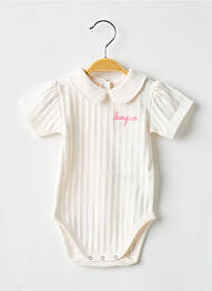 Body lingerie col rond blanc MAISON LABICHE fille