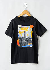T-shirt noir NIKE pour enfant seconde vue