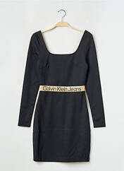 Robe mi-longue noir CALVIN KLEIN pour femme seconde vue