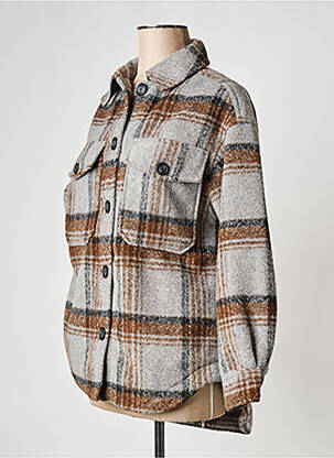 Veste casual gris VERO MODA femme