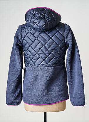 Sweat-shirt à capuche col v noir COLUMBIA femme