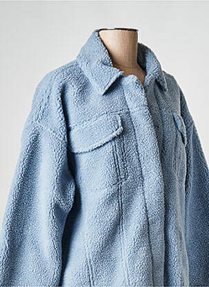 Blouson col v bleu KNOWLEDGE COTTON APPAREL femme