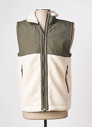 Gilet sans manche beige FARAH homme
