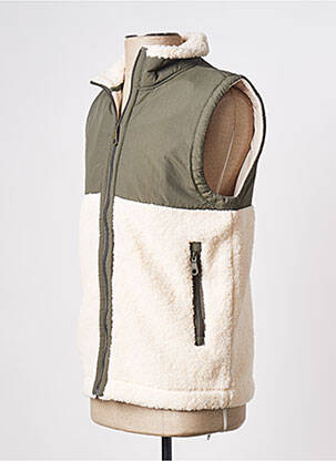 Gilet sans manche beige FARAH homme