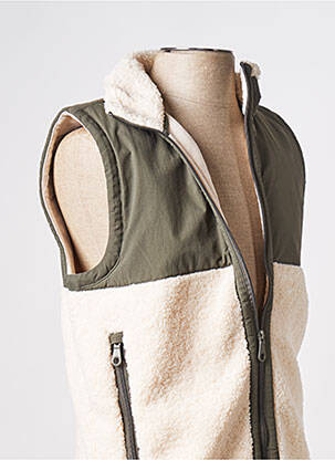 Gilet sans manche beige FARAH homme
