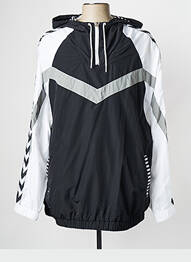 Coupe-vent col col montant noir HUMMEL homme