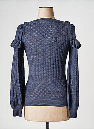 Pull col rond bleu ATELIER REVE femme