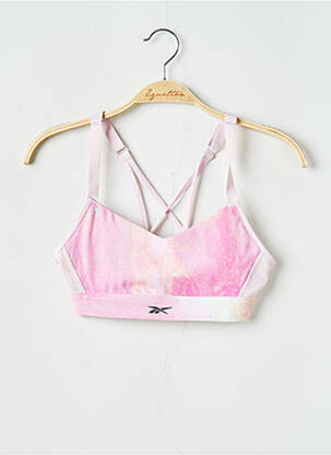 Soutien-gorge rose REEBOK femme