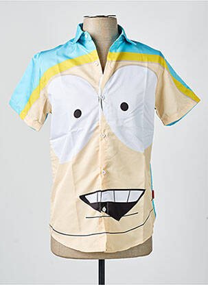 Chemise manches courtes bleu TEALER homme