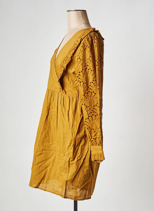 Robe courte marron ATELIER REVE pour femme