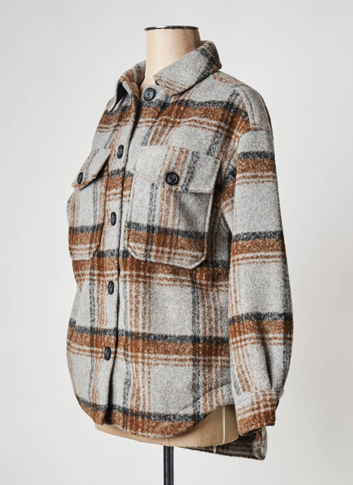 Veste casual gris VERO MODA femme